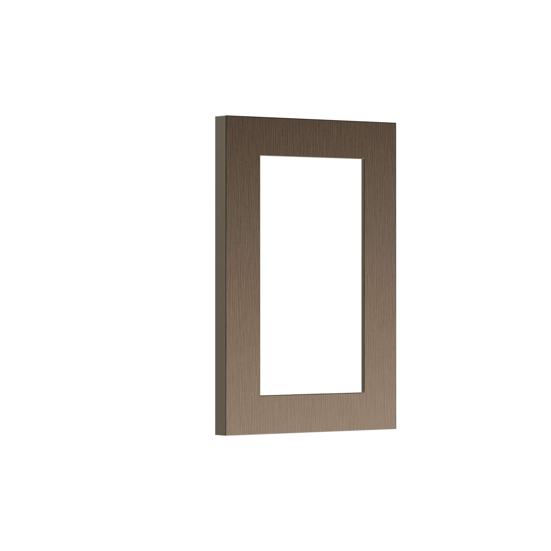 Lux faceplate, Antique Brass